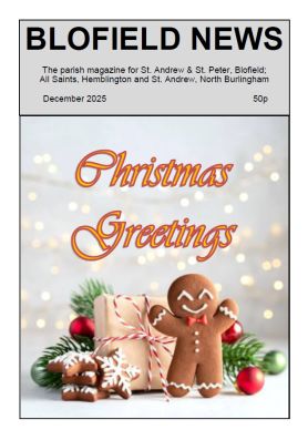 December Blofield News cover